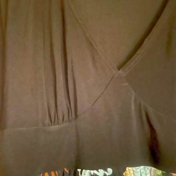 NWOT bisou bisou long drape dress 16 - Picture 2 of 15